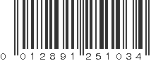 UPC 012891251034