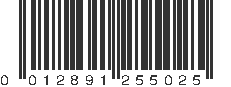 UPC 012891255025