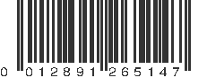 UPC 012891265147