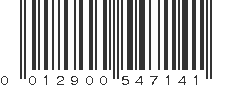 UPC 012900547141