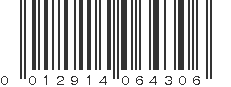 UPC 012914064306