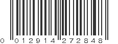 UPC 012914272848