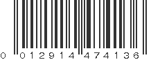 UPC 012914474136