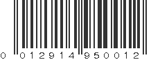 UPC 012914950012