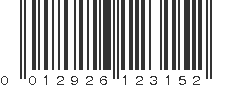 UPC 012926123152