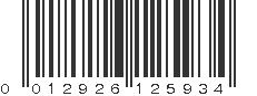 UPC 012926125934