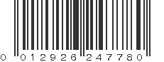 UPC 012926247780