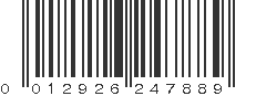 UPC 012926247889