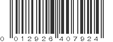 UPC 012926407924