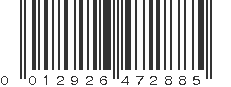 UPC 012926472885