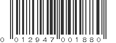 UPC 012947001880