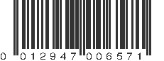 UPC 012947006571