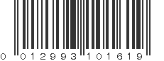 UPC 012993101619