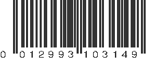 UPC 012993103149