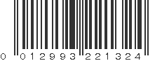 UPC 012993221324