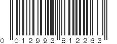 UPC 012993812263