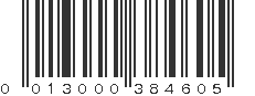 UPC 013000384605