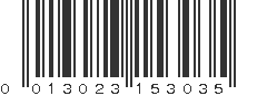 UPC 013023153035