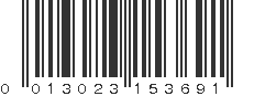 UPC 013023153691