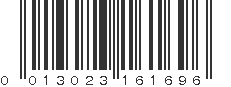 UPC 013023161696