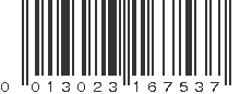 UPC 013023167537