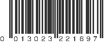 UPC 013023221697