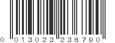 UPC 013023236790