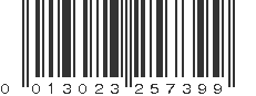 UPC 013023257399