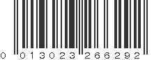 UPC 013023266292