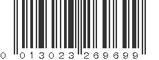 UPC 013023269699