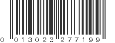 UPC 013023277199