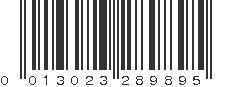 UPC 013023289895