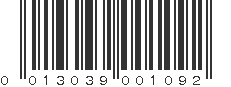 UPC 013039001092