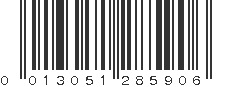 UPC 013051285906