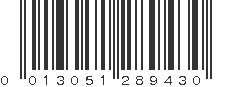 UPC 013051289430