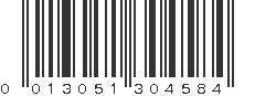 UPC 013051304584