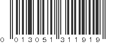 UPC 013051311919