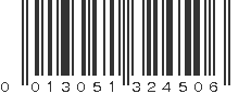 UPC 013051324506