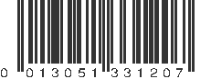 UPC 013051331207