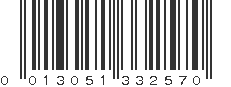 UPC 013051332570