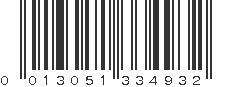 UPC 013051334932