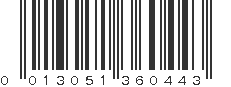 UPC 013051360443