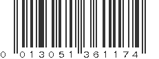 UPC 013051361174