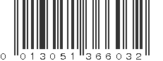 UPC 013051366032