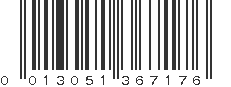 UPC 013051367176