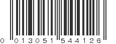 UPC 013051544126