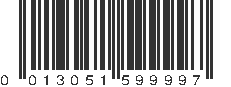 UPC 013051599997