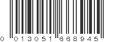 UPC 013051668945