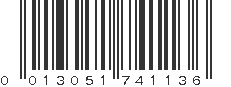 UPC 013051741136