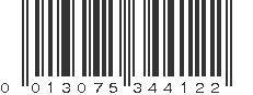 UPC 013075344122